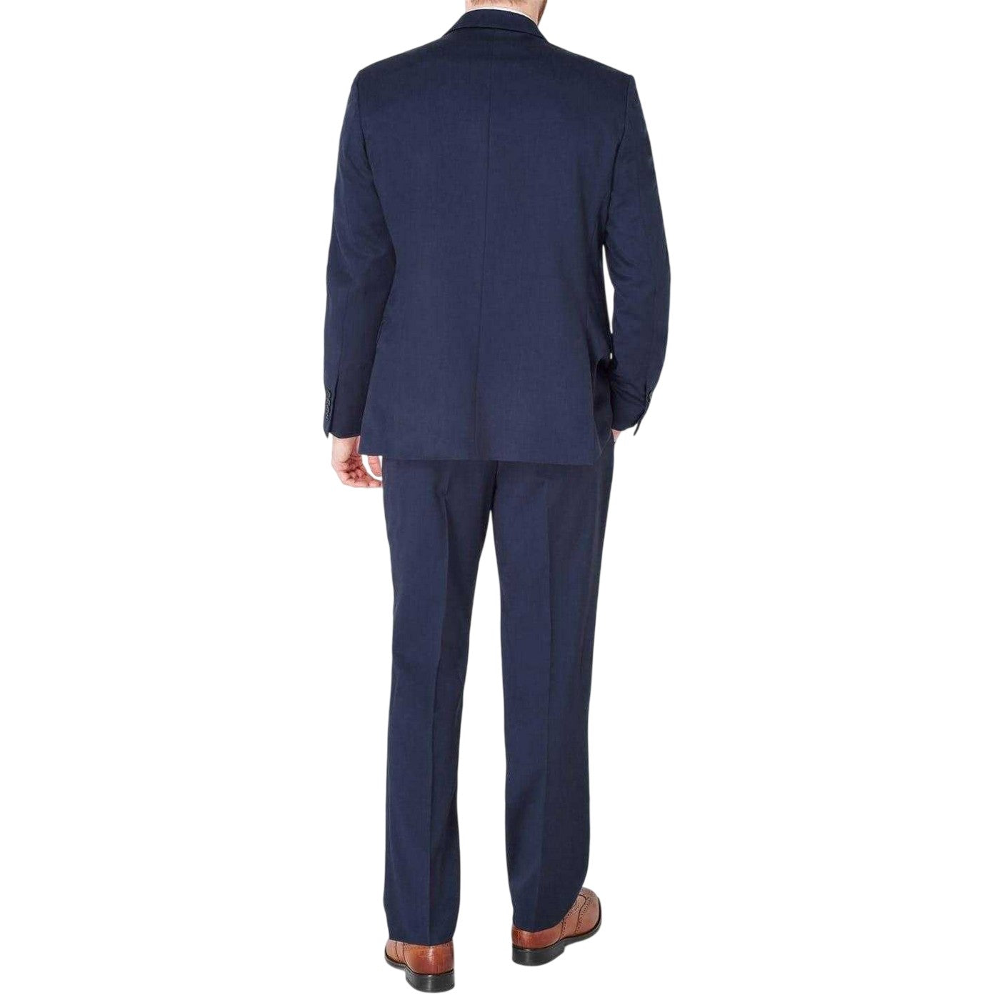 Blue - Back - Ted Baker Mens Irvinws Slim Formal Waistcoat