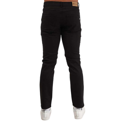 Black - Back - Farah Mens Lawson Regular Jeans