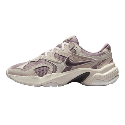 Violet Purple - Side - Nike Womens-Ladies Al8 Suede Chunky Sole Trainers