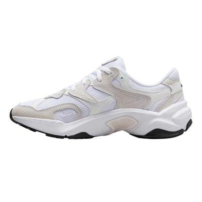 White-Black - Back - Nike Womens-Ladies Al8 Suede Chunky Sole Trainers