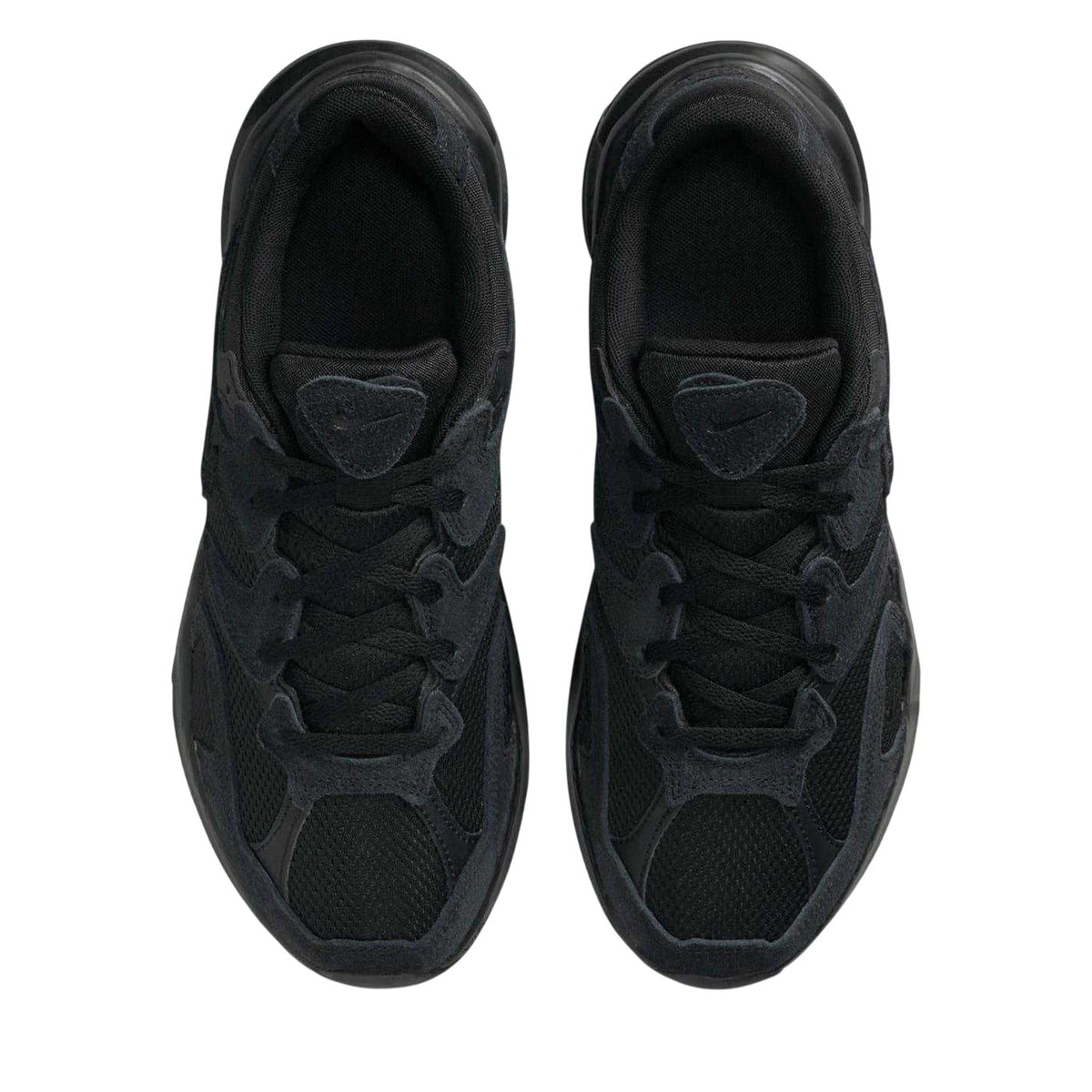 Triple Black - Lifestyle - Nike Womens-Ladies Al8 Suede Chunky Sole Trainers