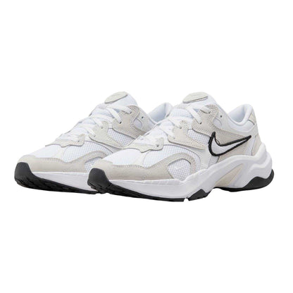 White-Black - Lifestyle - Nike Womens-Ladies Al8 Suede Chunky Sole Trainers