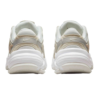 Off White-Bone - Back - Nike Womens-Ladies Al8 Suede Chunky Sole Trainers