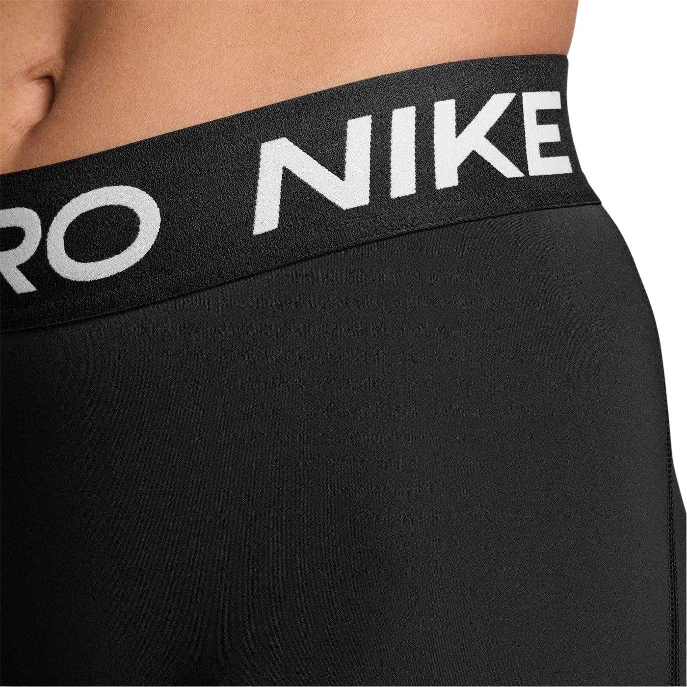 Black - Side - Nike Womens-Ladies Pro Compression Shorts