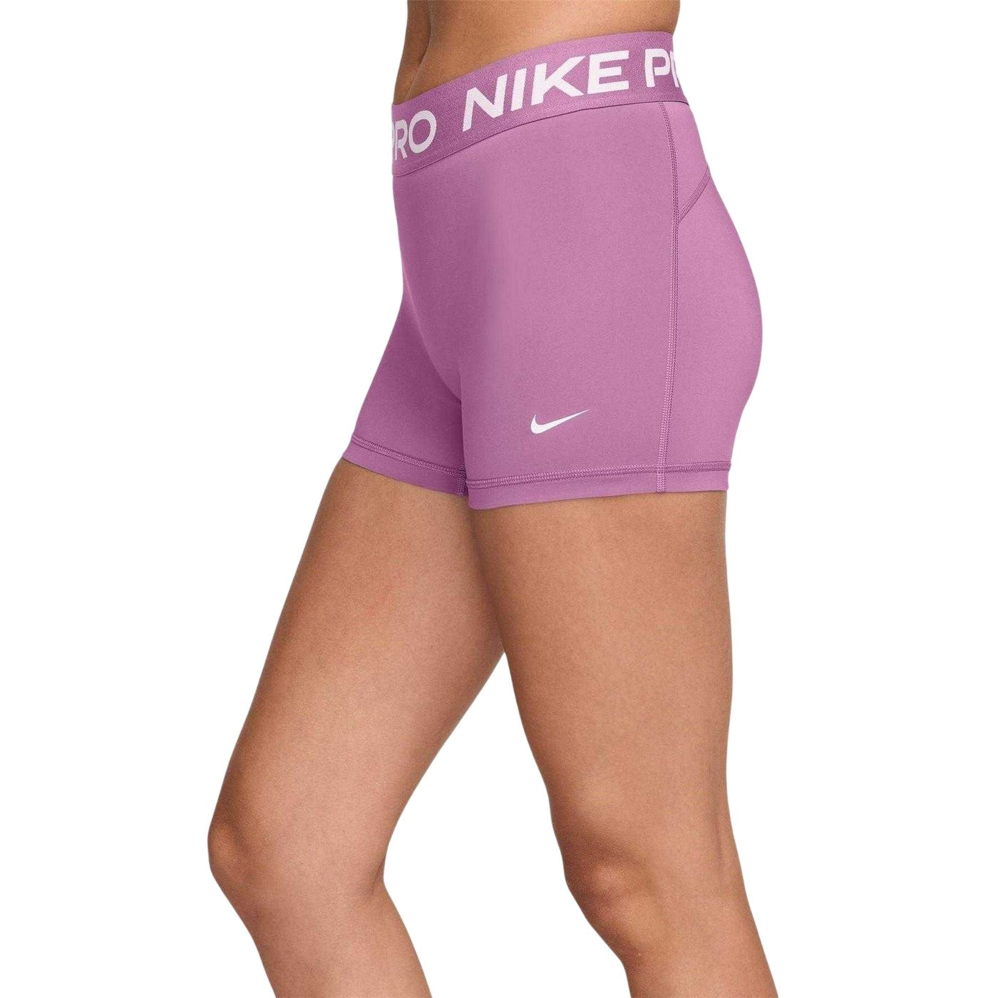 Magenta - Pack Shot - Nike Womens-Ladies Pro Compression Shorts