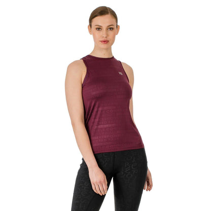 Beetroot - Front - Horseware Womens-Ladies Tank Top
