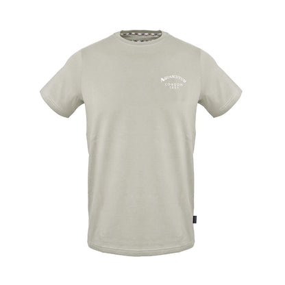 Grey - Front - Aquascutum Mens Regular T-Shirt