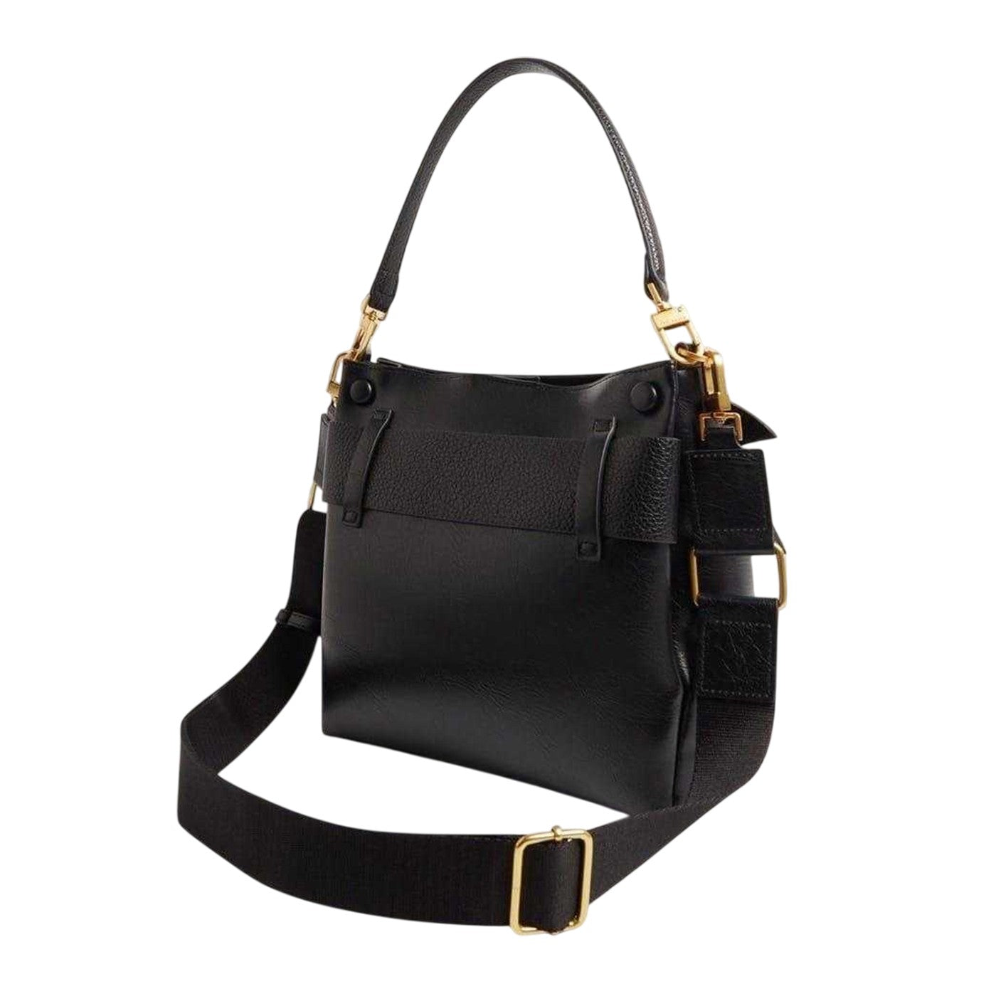 Black - Back - Ted Baker Womens-Ladies Ssansa Bowknot Shoulder Bag