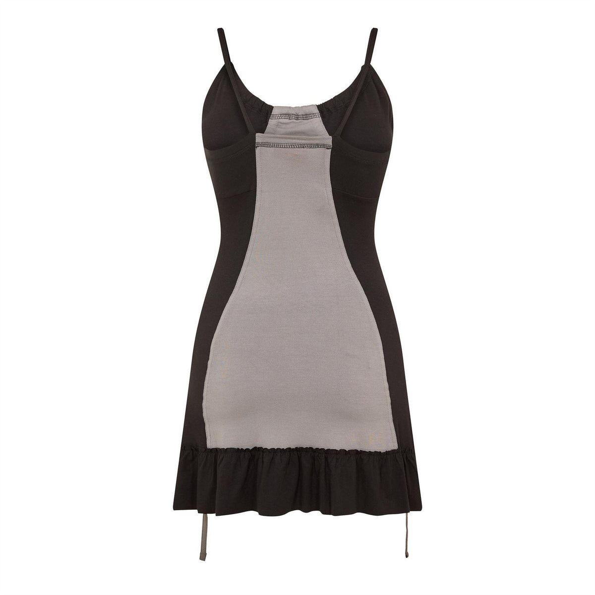 Black-Grey - Back - Puma Womens-Ladies Spaghetti Strap Top