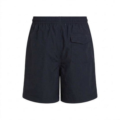 Sapphire Blue - Back - Calvin Klein Boys Slim Swimming Board Shorts