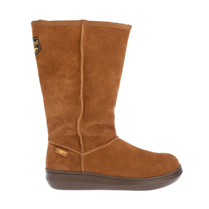 Chestnut - Side - Rocket Dog Womens-Ladies Sugar Daddy Suede Winter Boots