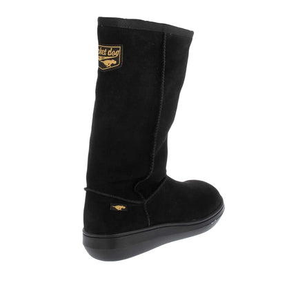 Black - Back - Rocket Dog Womens-Ladies Sugar Daddy Suede Winter Boots