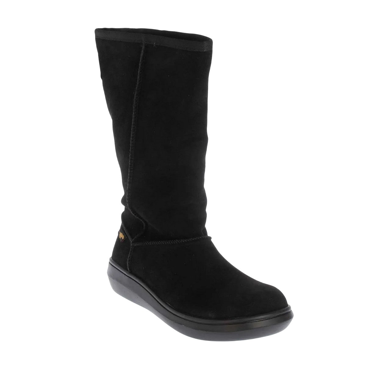 Black - Front - Rocket Dog Womens-Ladies Sugar Daddy Suede Winter Boots