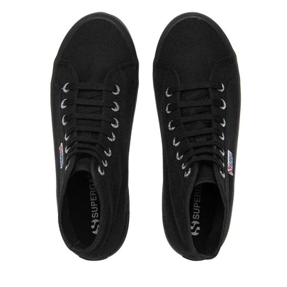 Black - Lifestyle - Superga Womens-Ladies 2341 Alpina Canvas High-top Shoes