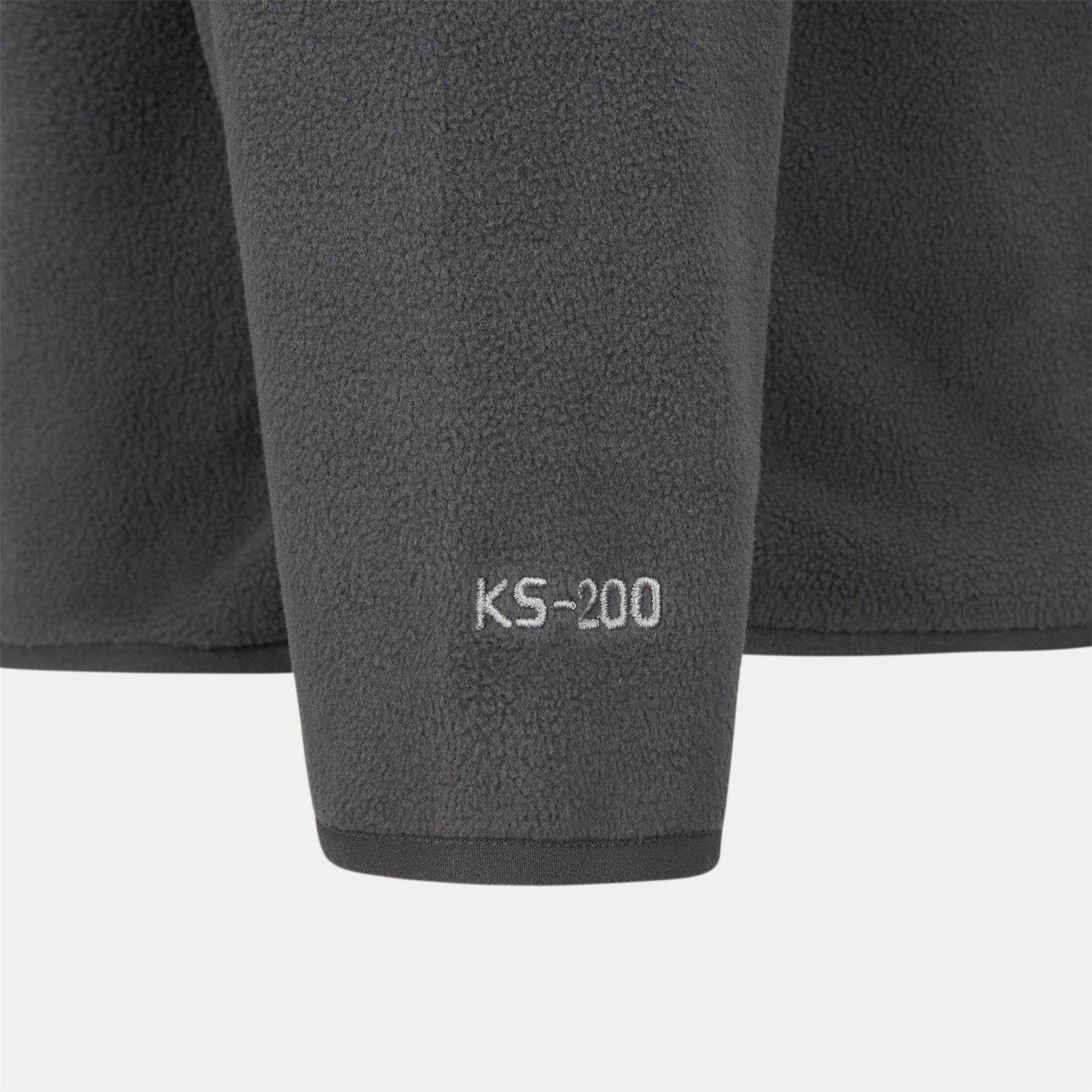 Charcoal - Pack Shot - Karrimor Mens Microfleece Fleece