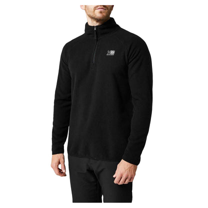Black - Side - Karrimor Mens Microfleece Fleece