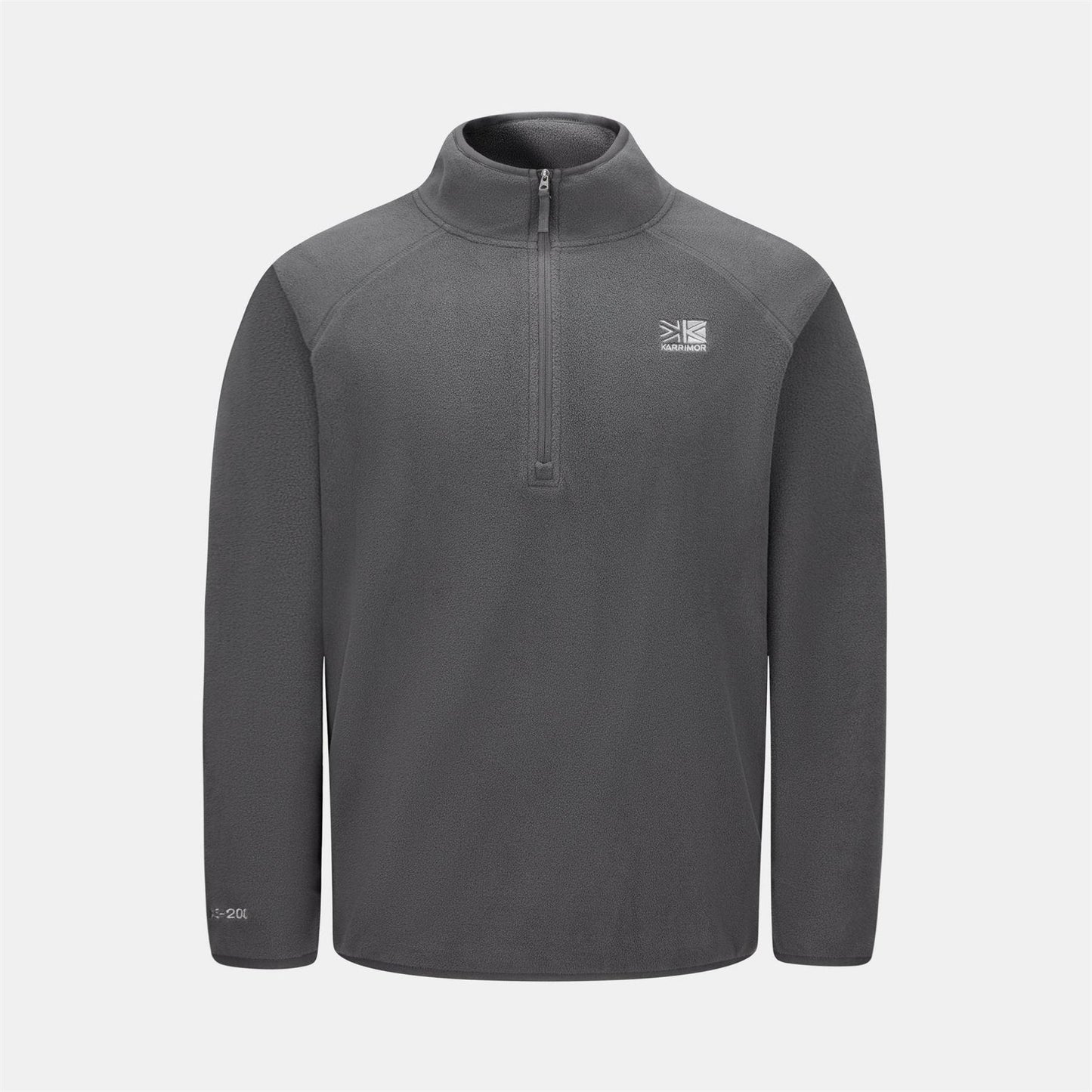 Charcoal - Front - Karrimor Mens Microfleece Fleece