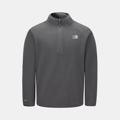 Charcoal - Front - Karrimor Mens Microfleece Fleece