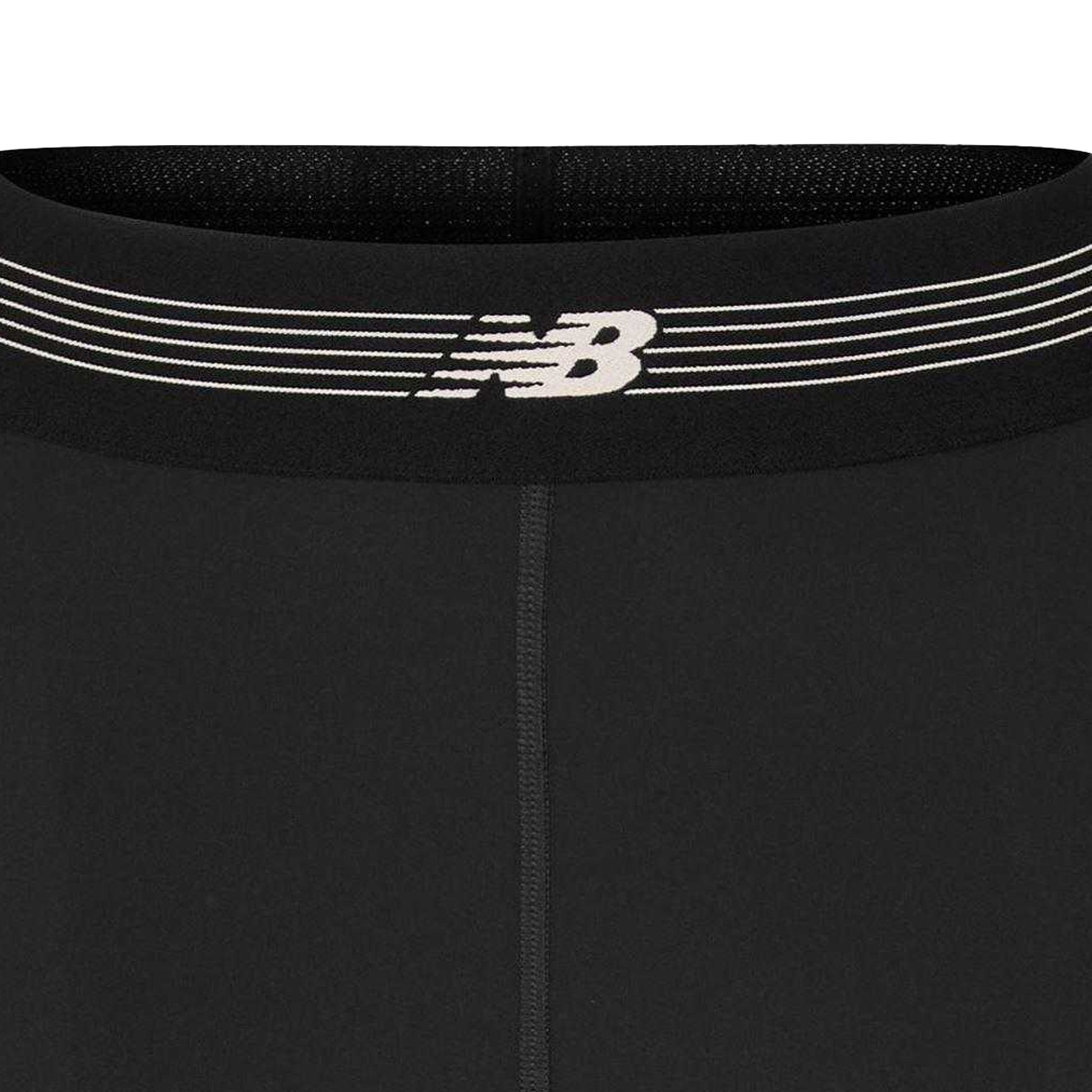Black - Back - New Balance Womens-Ladies AC Cycling Shorts