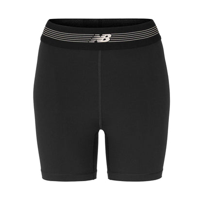 Black - Front - New Balance Womens-Ladies AC Cycling Shorts