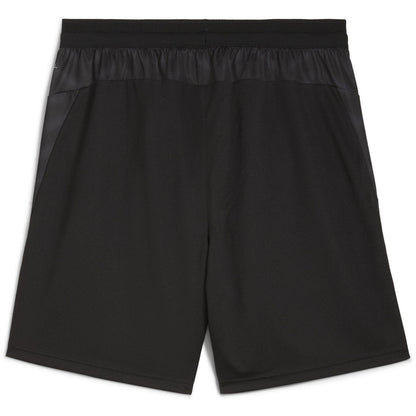 Black-Blue - Back - Puma Mens Cup Logo Shorts