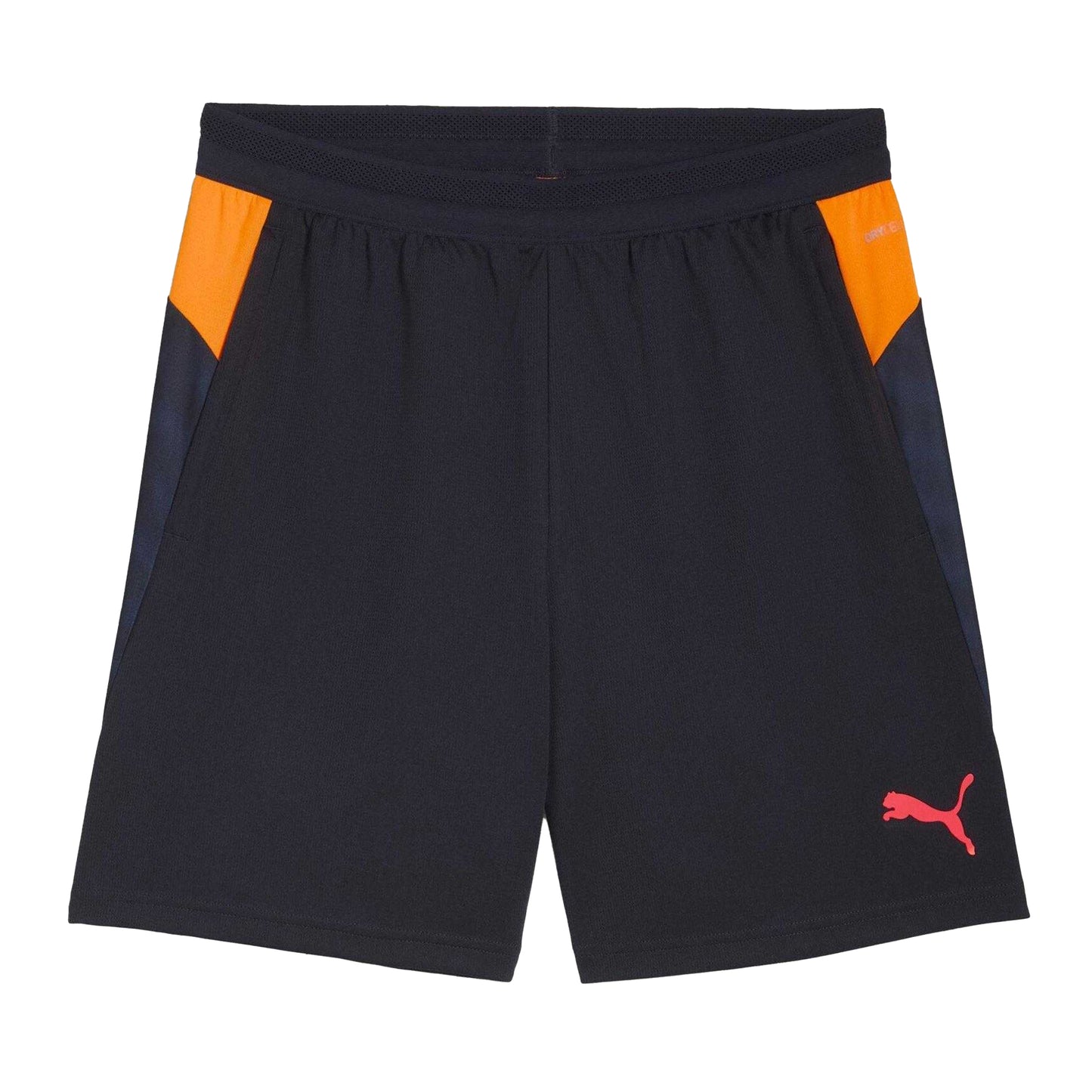 Navy-Orange - Front - Puma Mens Cup Shorts