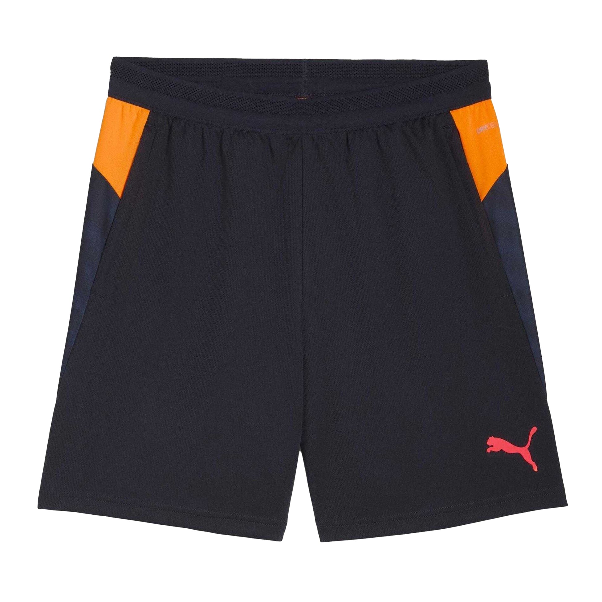 Navy-Orange - Front - Puma Mens Cup Shorts