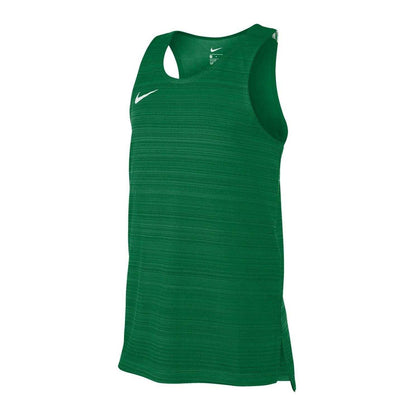 Pine Green - Front - Nike Childrens-Kids Sleeveless Vest Top