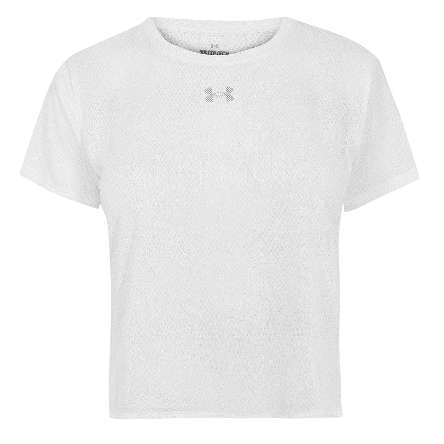 White - Front - Under Armour Womens-Ladies Velociti Performance T-Shirt