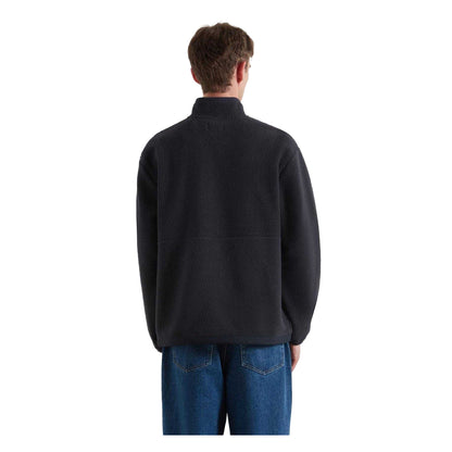 True Navy - Back - Farah Mens Quarter Zip Fleece