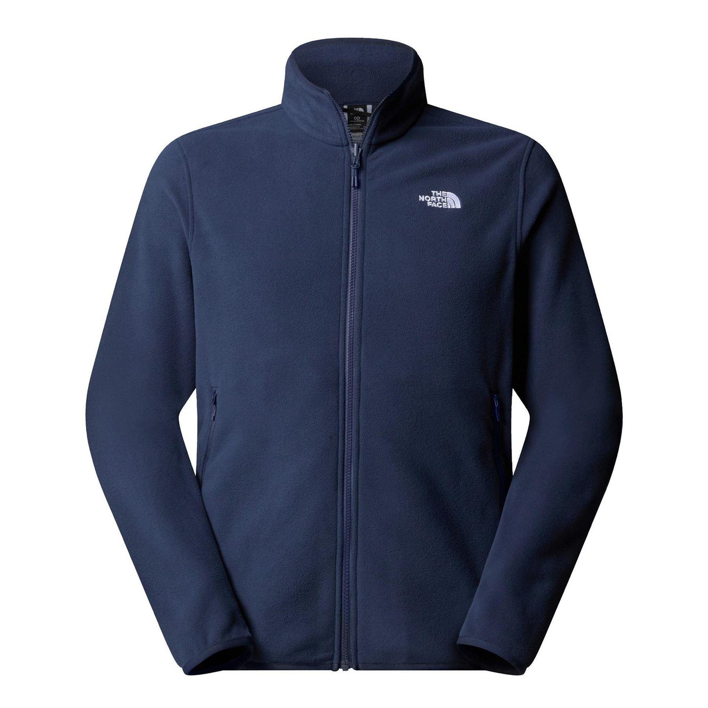 Navy - Front - The North Face Mens Glacier Fleece Jacket