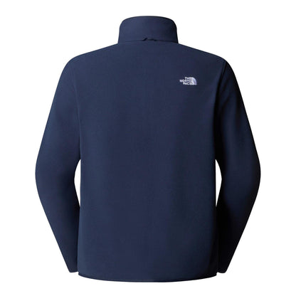 Navy - Back - The North Face Mens Glacier Fleece Jacket
