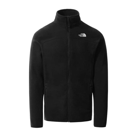 Black - Front - The North Face Mens Glacier Fleece Jacket