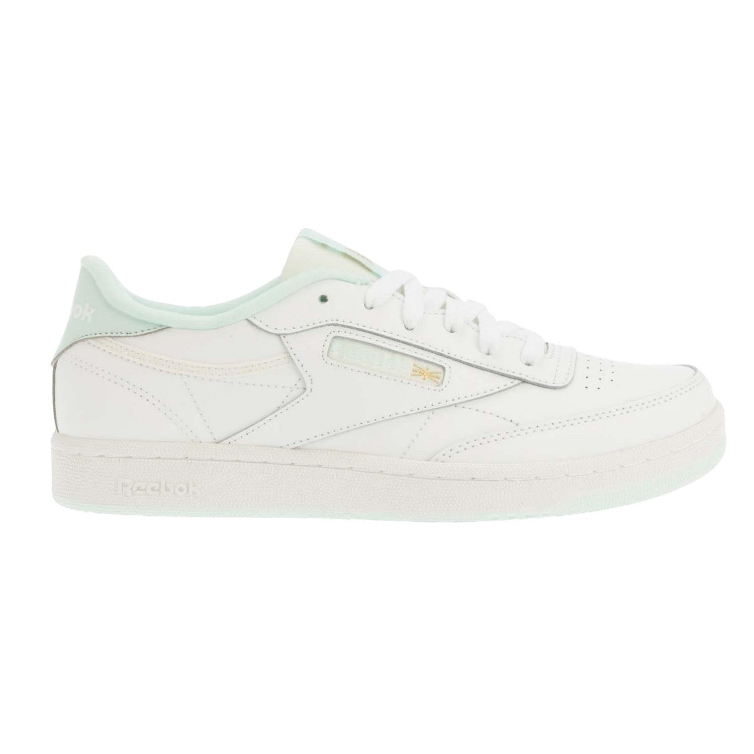 White - Lifestyle - Reebok Childrens-Kids Club C Leather Trainers
