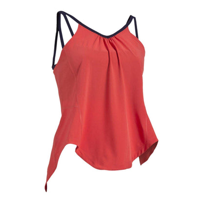 Red - Back - Puma Womens-Ladies Fitted Sleeveless Tank Top