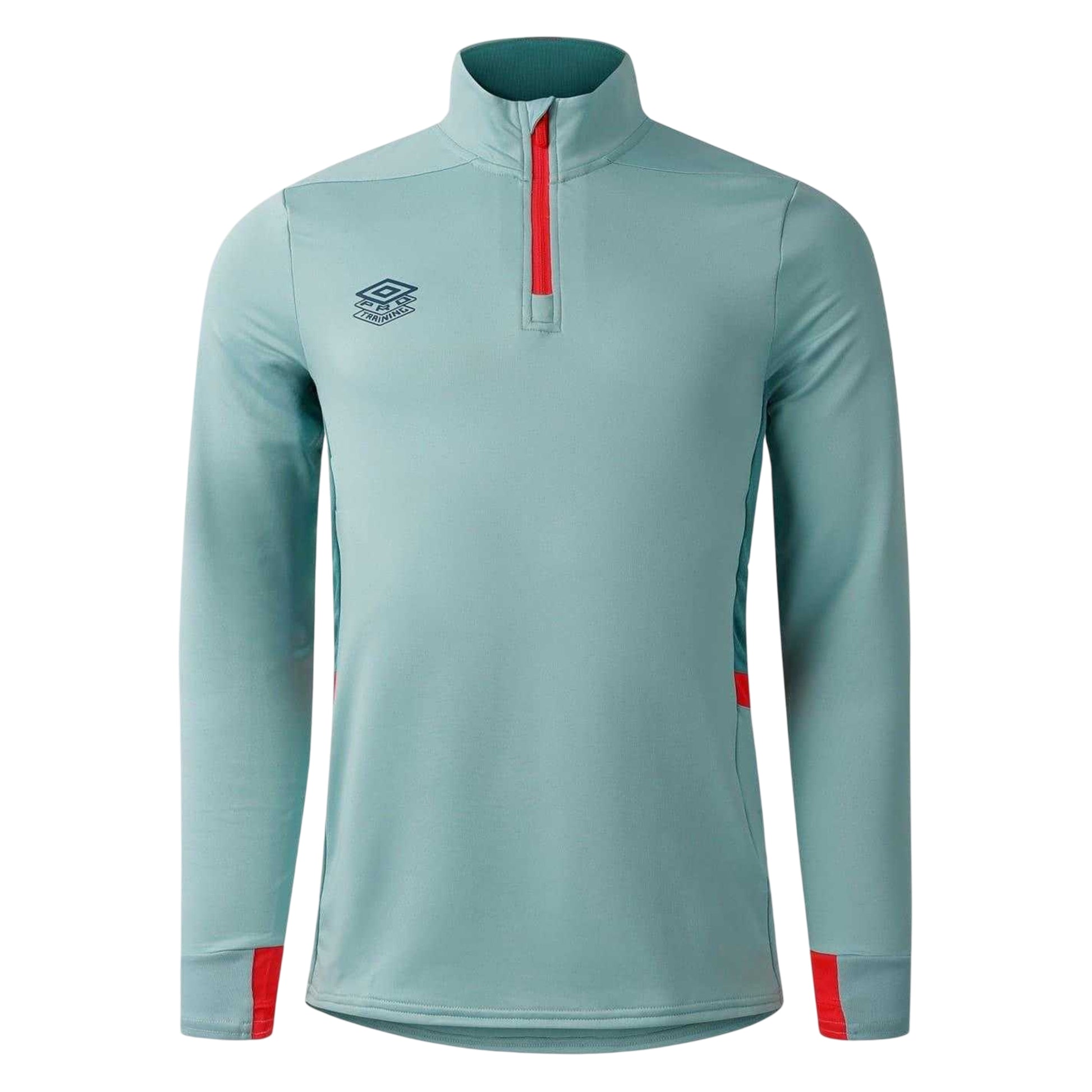 Aqua Haze - Front - Umbro Mens Regular Raglan Training Sweatshirt
