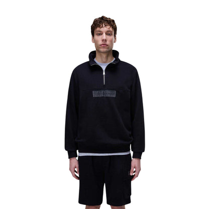 Black - Side - Napapijri Mens Box Logo Sweatshirt