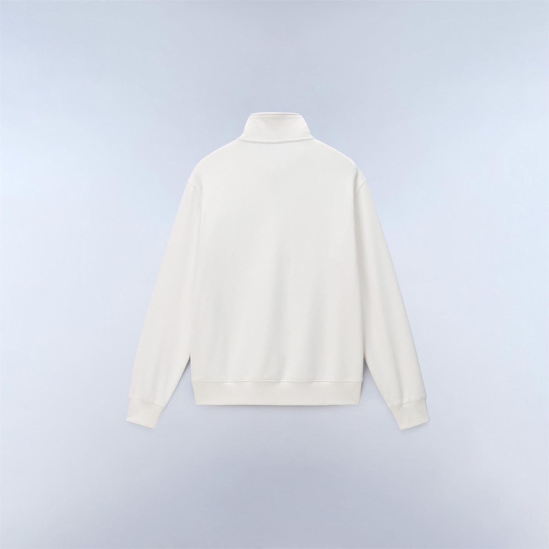 White - Back - Napapijri Mens Box Logo Sweatshirt
