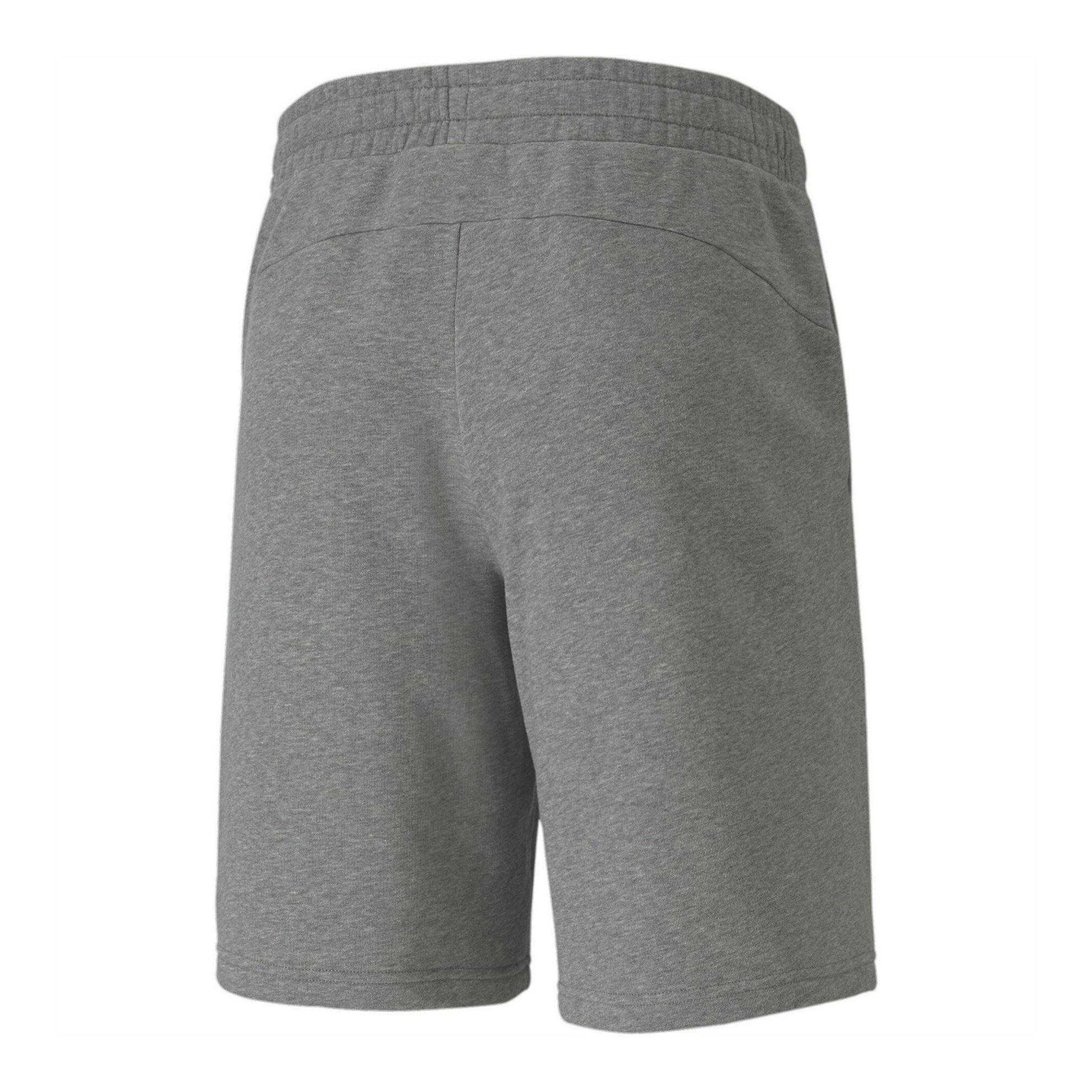 Medium Grey - Back - Puma Mens TeamGoal 23 Casuals Tapered Casual Shorts