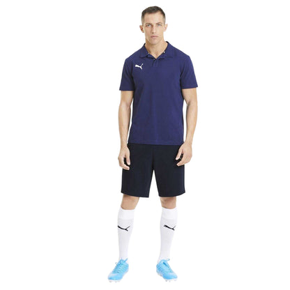 Peacoat - Side - Puma Mens TeamGoal 23 Casuals Tapered Casual Shorts