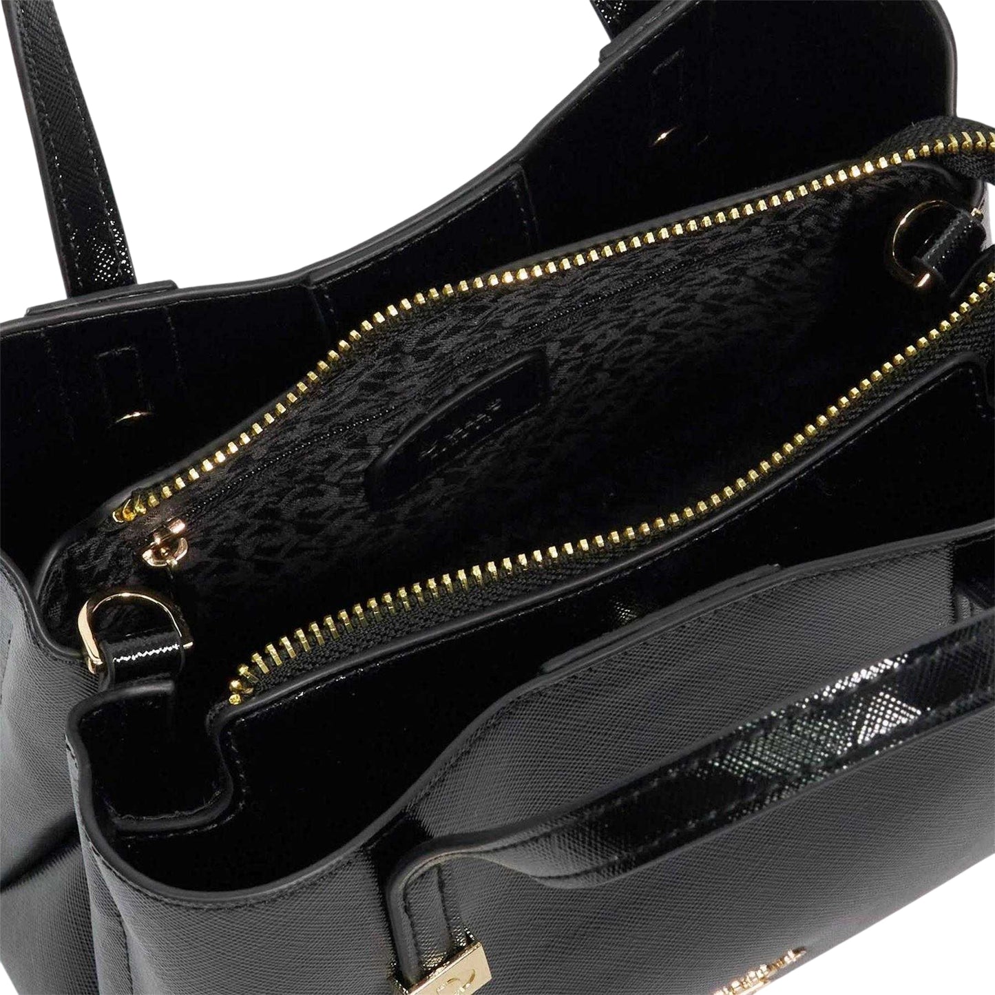 Black - Side - Dune London Womens-Ladies Everyday Satchel