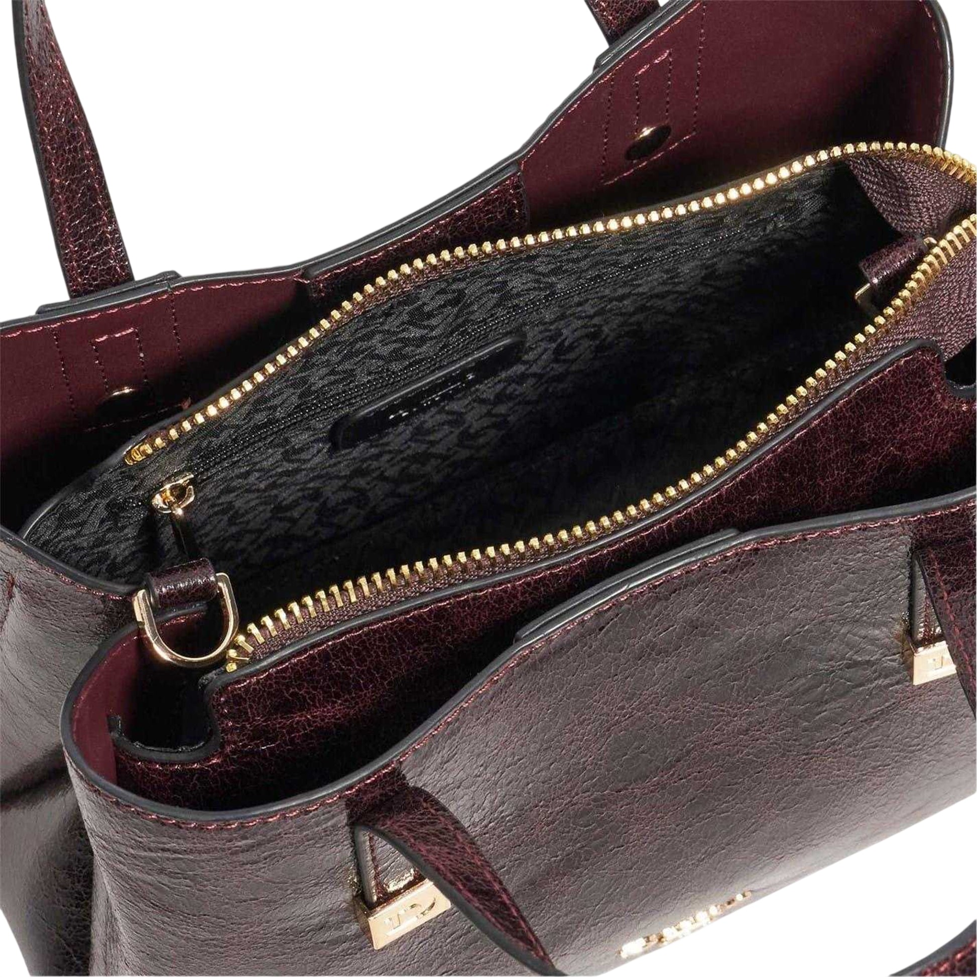 Purple - Side - Dune London Womens-Ladies Everyday Satchel