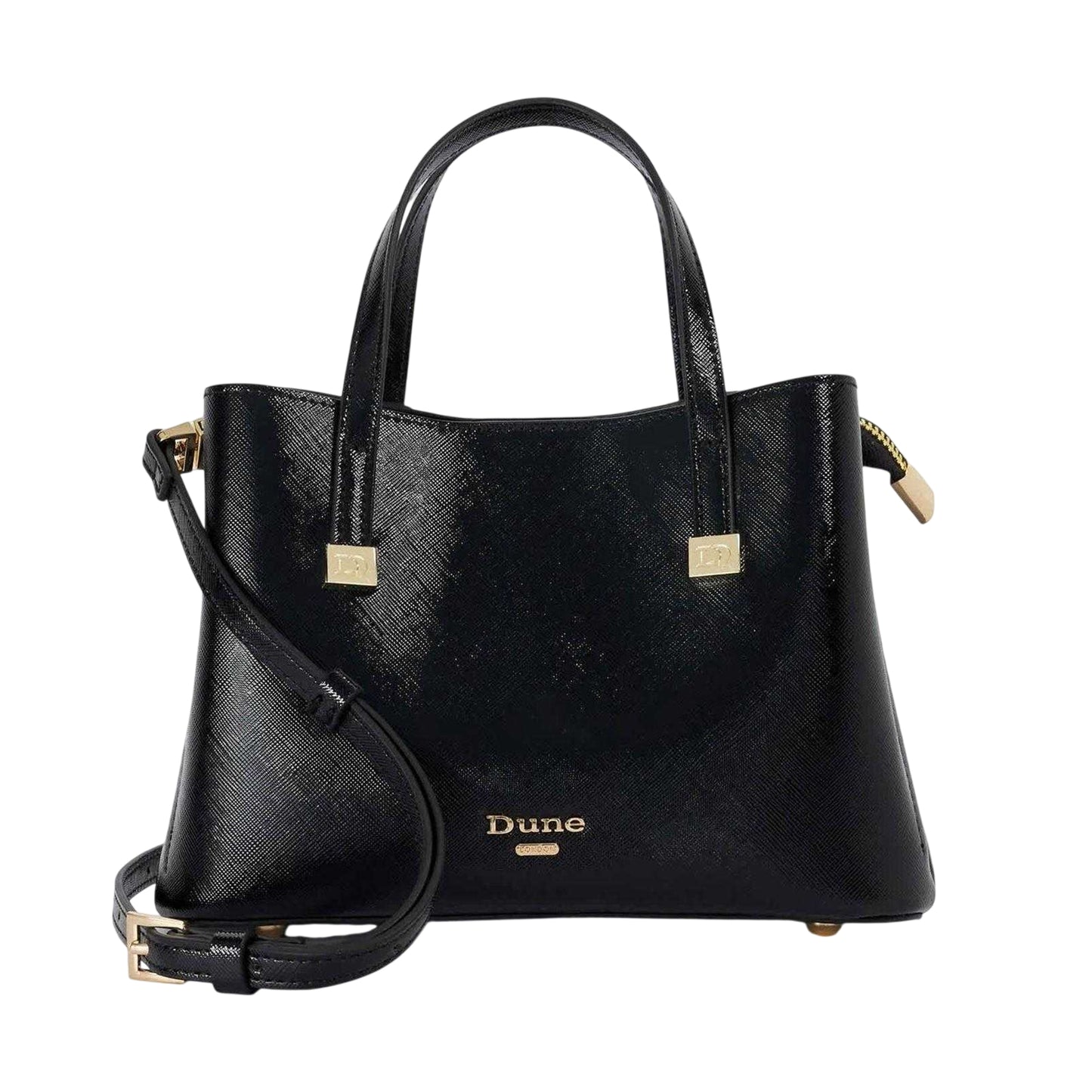 Black - Front - Dune London Womens-Ladies Everyday Satchel