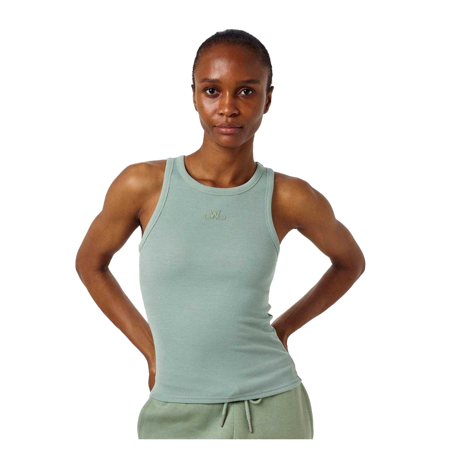 Green - Side - Jack Wills Womens-Ladies Vest Top