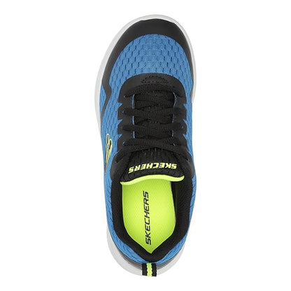 Blue-Green - Lifestyle - Skechers Childrens-Kids Microspec Max Trainers