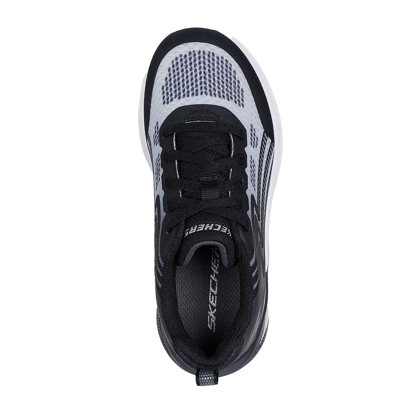 Black-Grey - Lifestyle - Skechers Childrens-Kids Microspec Max Trainers