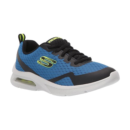 Blue-Green - Front - Skechers Childrens-Kids Microspec Max Trainers