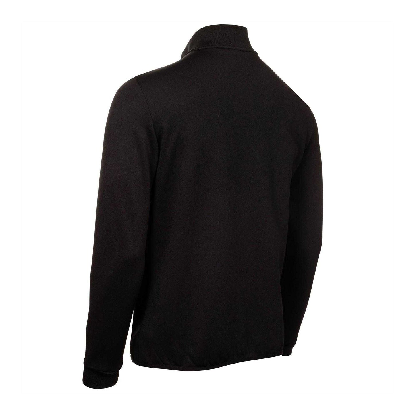 Black - Back - Calvin Klein Mens Half Zip Golf Jacket