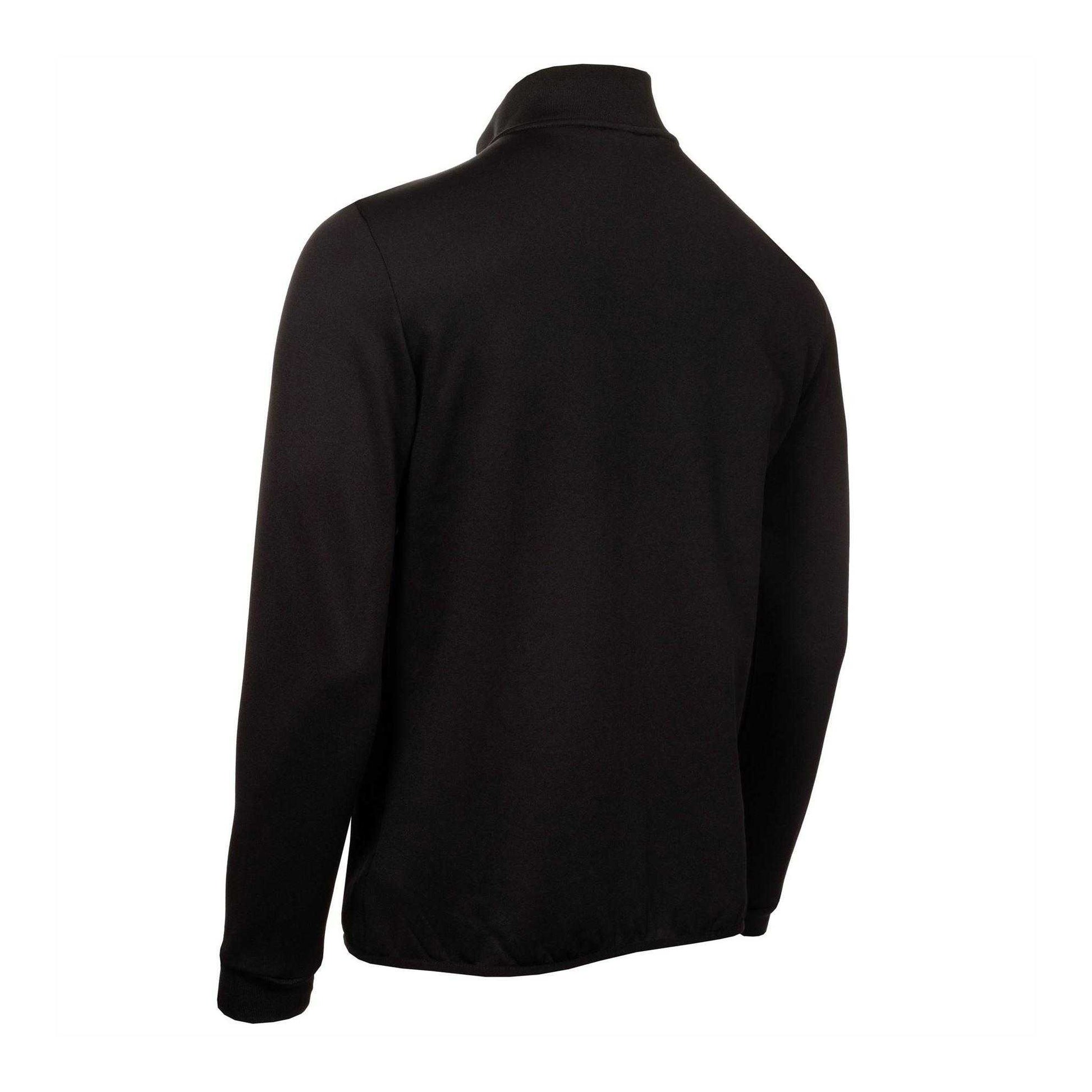 Black - Back - Calvin Klein Mens Half Zip Golf Jacket