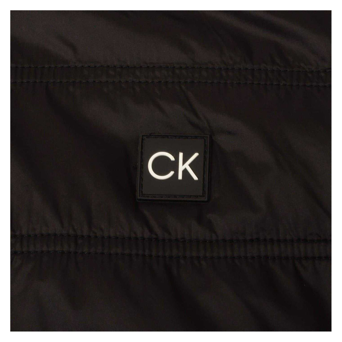 Navy - Side - Calvin Klein Mens Half Zip Golf Jacket